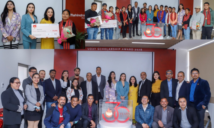 अग्नि ग्रुपले तीन दशक पार गरेको अवसरमा ३० जना विद्यार्थीलाई छात्रवृत्ति