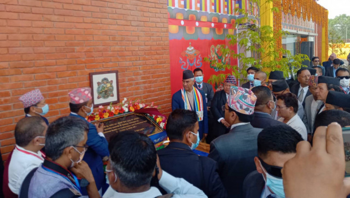 प्रधानमन्त्री देउवाद्वारा बौद्व अन्तर्राष्ट्रिय सम्मेलन केन्द्रको उद्घाटन, यस्ता छन् विशेषता