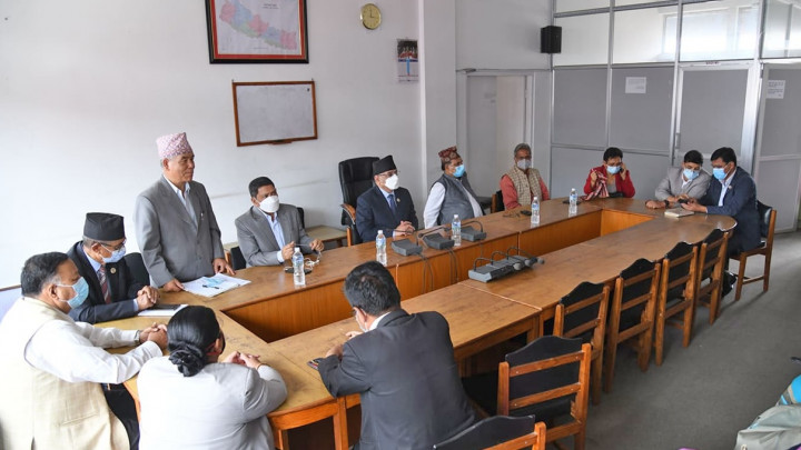 चुनावबारे छलफल गर्न माओवादी केन्द्रको बैठक जारी