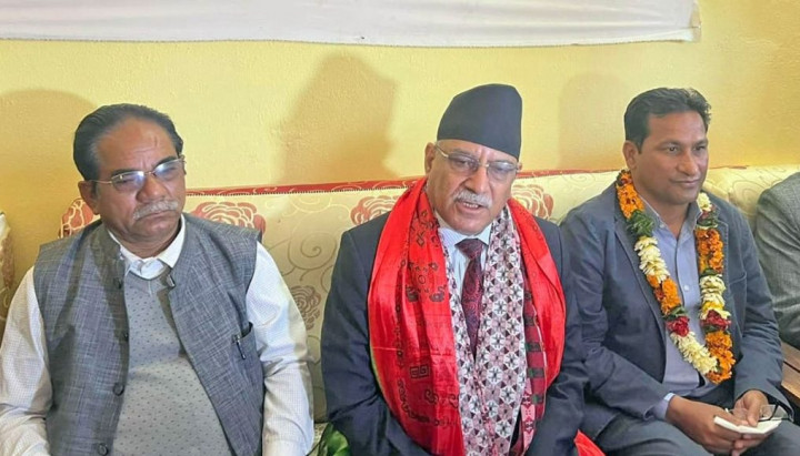 देश माओवादीकाे इशारामा चलिरहेकाे छ : प्रचण्ड