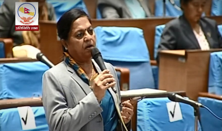 आउने निर्वाचनमा कम्तीमा ३३ प्रतिशत महिला उम्मेदवार उठाइनुपर्छ : पुष्पा भुसाल