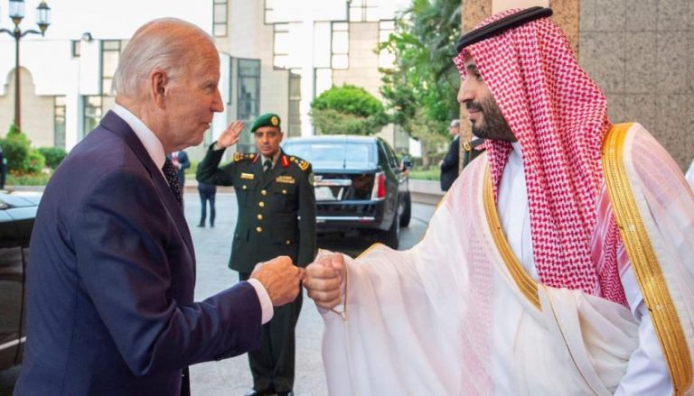 साउदी अरबका नेतासँग बाइडेनको भेटवार्ता