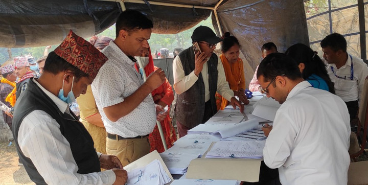 साढे ८ बजेसम्म मनोनयन दर्ता गराउनेको संख्या ८२,२१०