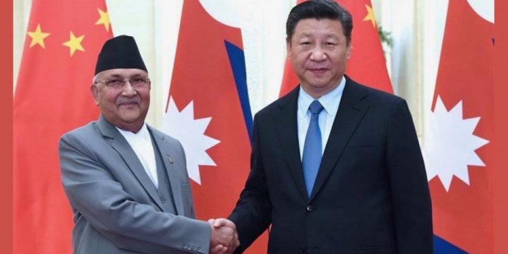 चिनियाँ राष्ट्रपतिले गर्ने भर्चुअल छलफलमा प्रधानमन्त्री ओली सहभागी हुने