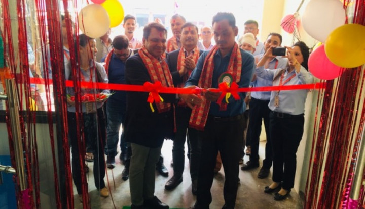 महालक्ष्मी विकास बैंककाे राजापुर शाखा स्थानान्तरण