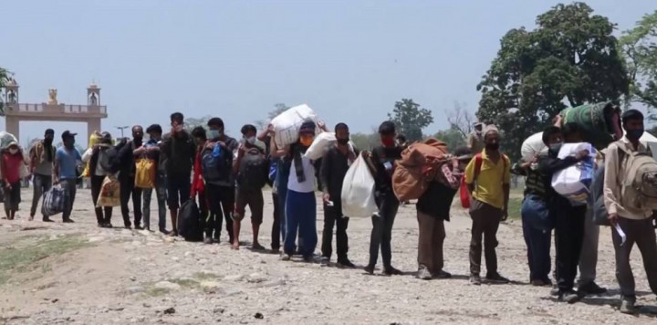 रोजगारीका लागि भारत पुगेका जुम्लावासीको घर फर्कने क्रम सुरु