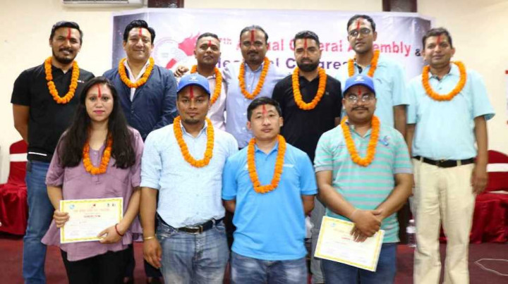 नेपाल खेलकुद पत्रकार मञ्चमा देवेन्द्र निर्वाचित