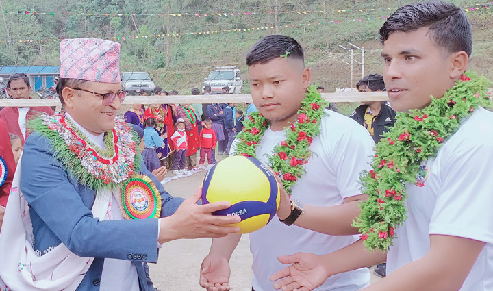 दोस्रो राष्ट्रियसभा अध्यक्ष कप भलिबल प्रतियोगिता सुरु