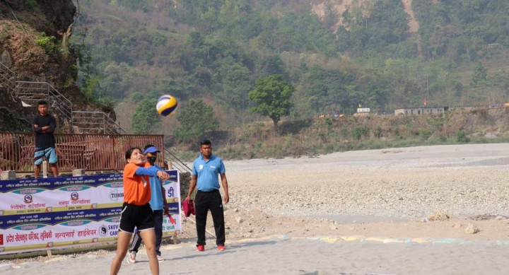 बिच भलिबलको उपाधि पुलिसलाई