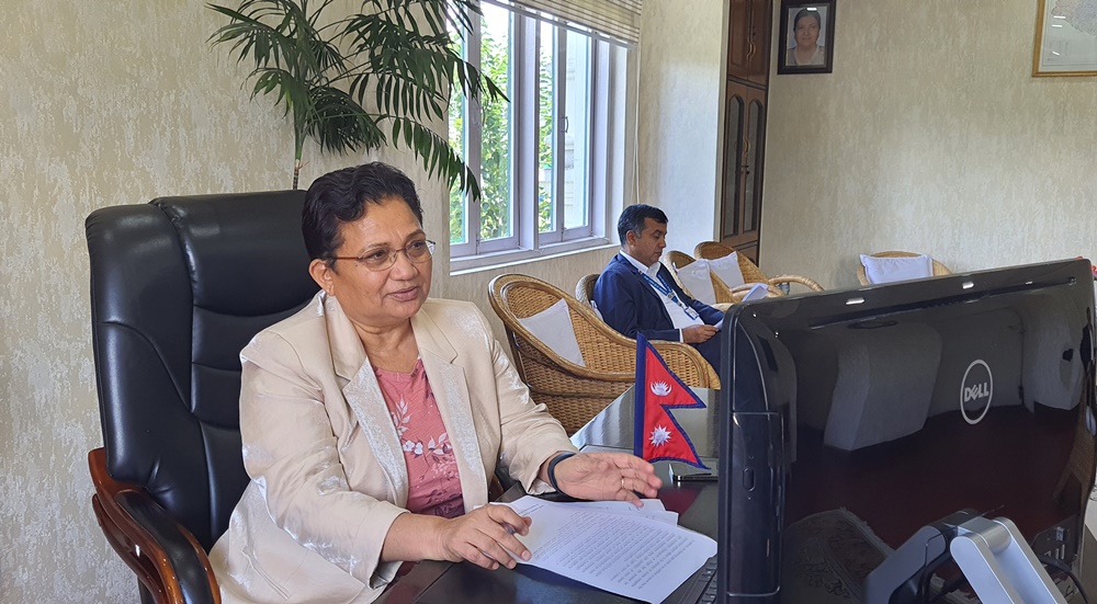 स्वच्छ ऊर्जाको प्रवर्द्धनमा विश्व केन्द्रित हुनुपर्छ : ऊर्जामन्त्री भुसाल