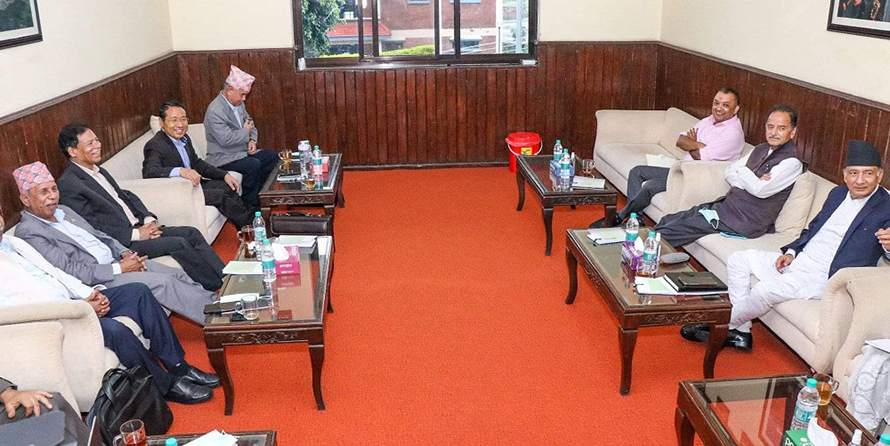 गठबन्धनको कार्यदल बैठक आजपनि, प्रदेश क्षेत्रमा आ-आफ्ना दाबी प्रस्तुत गरिने
