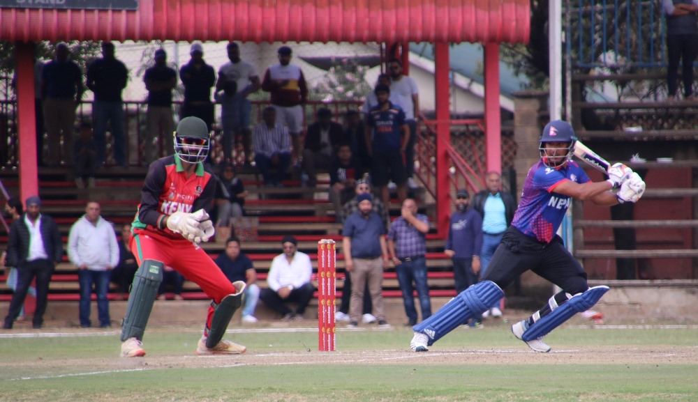 केन्यासँग नेपाल ७ रनले पराजित