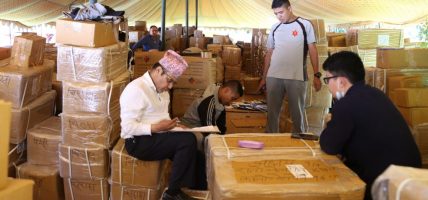 Election materials shipped to remote districts