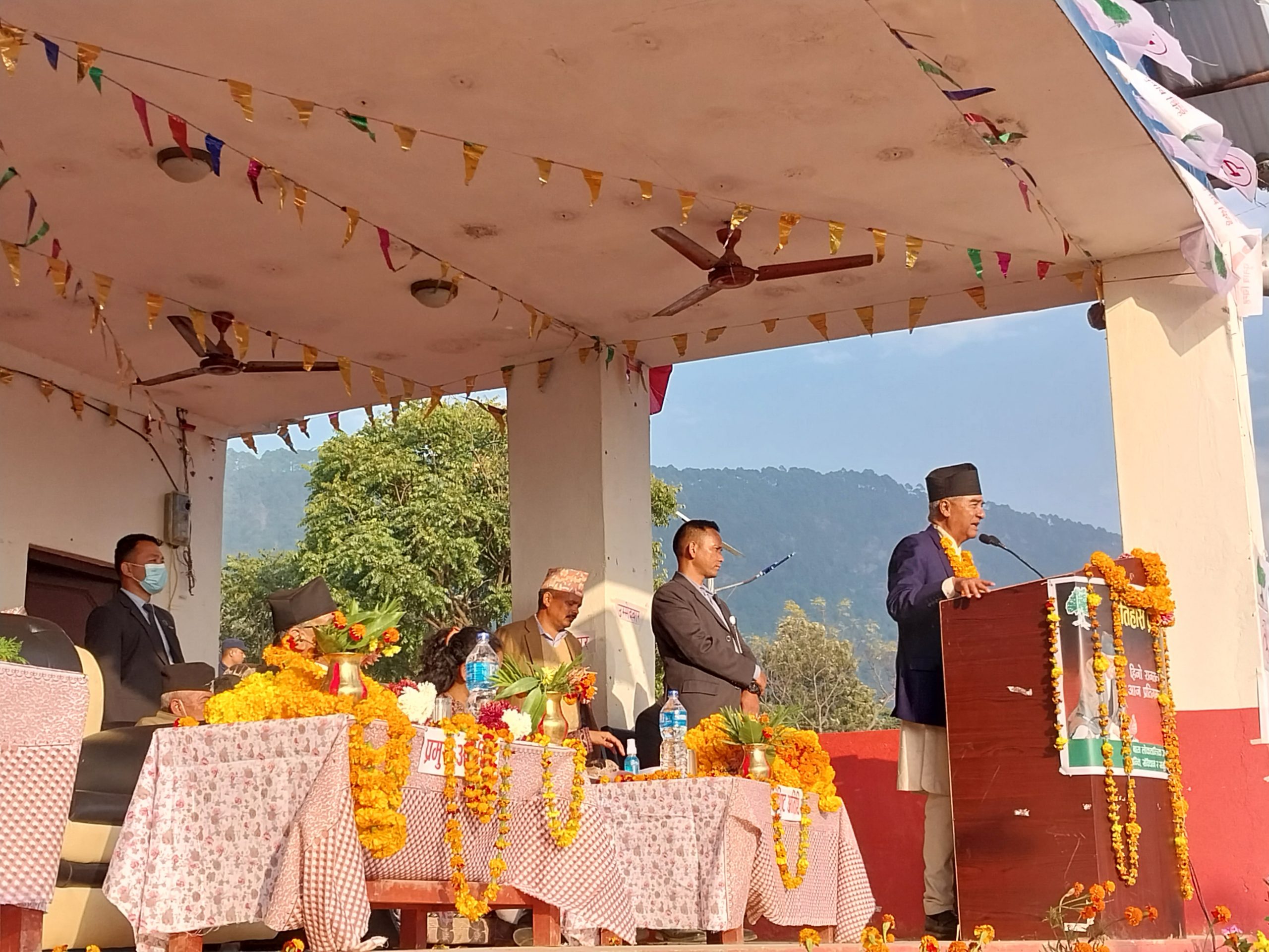 पञ्चेश्वर र पश्चिम सेती परियोजना बनाउछौँ : प्रधानमन्त्री देउवा