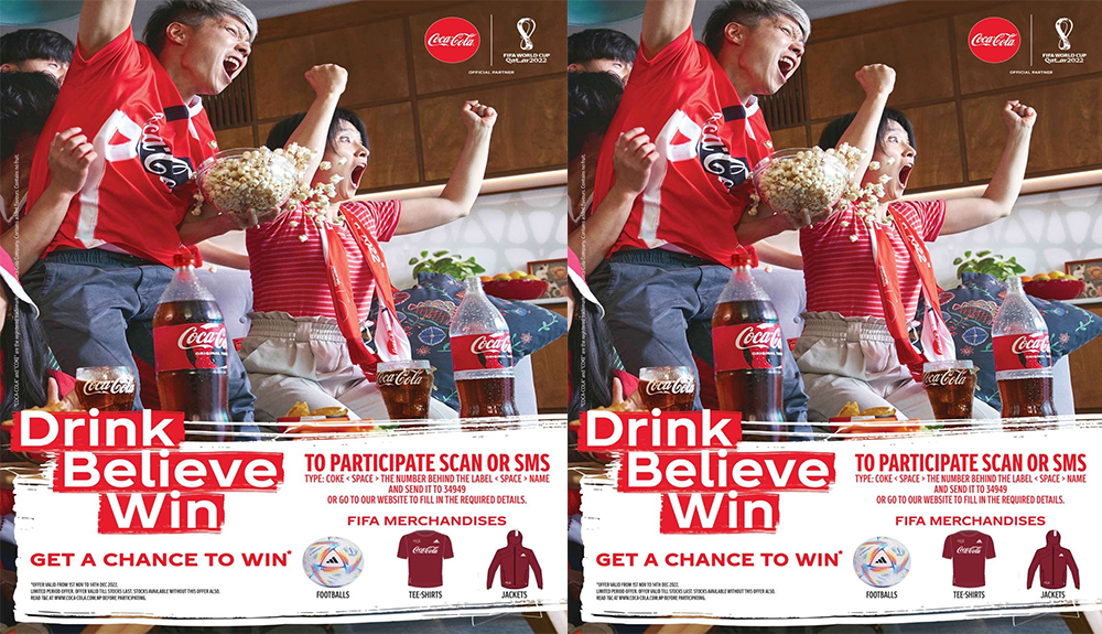कोका-कोलाको फिफा वर्ल्डकप क्याम्पेन ‘ड्रिन्क-बिलिभ-विन’ सुरु
