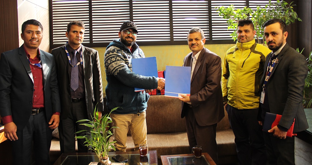 मेगा बैंकद्वारा कृषि व्यवसाय प्रवर्द्धन गर्न किन्नि हो प्रालिसँग सम्झौता