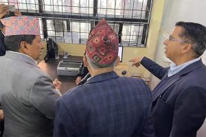 आकस्मिक अनुगमन गर्न यातायात कार्यालय पुगे मन्त्री श्रेष्ठ आकस्मिक अनुगमन गर्न यातायात कार्यालय पुगे मन्त्री श्रेष्ठ