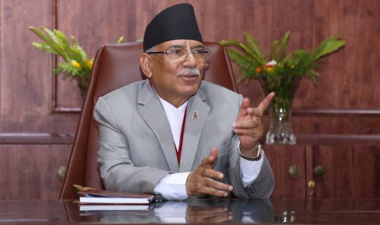 वर्तमान सरकारप्रति जनविश्वास छैन: अध्यक्ष दाहाल