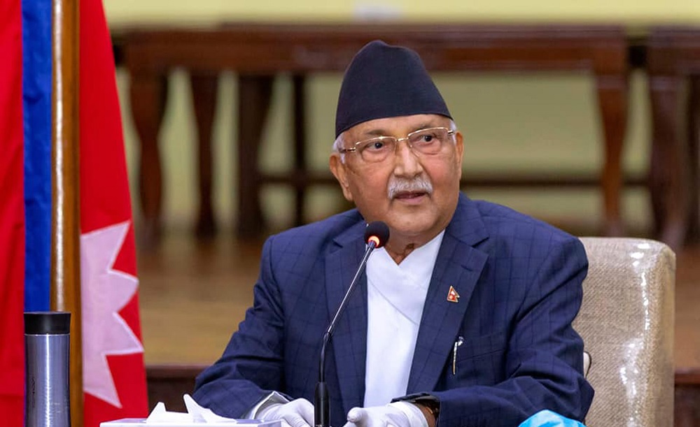 उद्योगीहरुको लाइन काटेकोप्रति ओलीको असन्तुष्टि