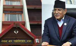 नेपाल बार प्रतिनिधिले प्रधानमन्त्री प्रचण्डलाई भेट्दै नेपाल बार प्रतिनिधिले प्रधानमन्त्री प्रचण्डलाई भेट्दै