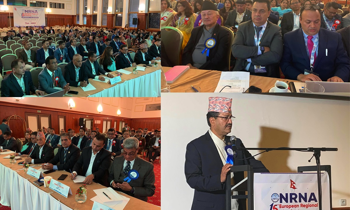 सकियो एनआरएनए यूरोपेली सम्मेलन (१४ बुँदे घोषणापत्रसहित)