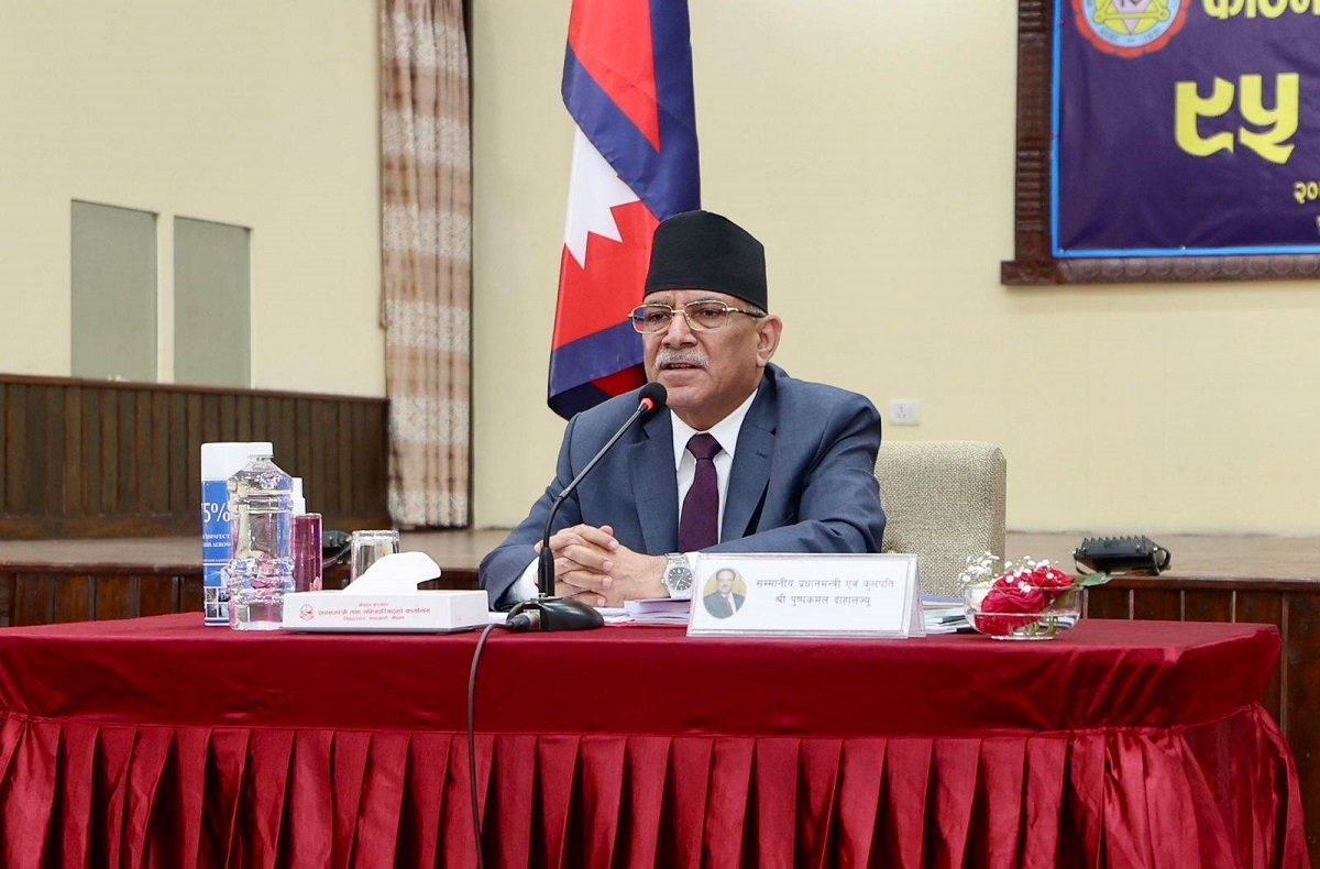मेरो ध्यान उत्पादन बढाउने र रोजगारी सृष्टि गर्ने तिर छ :  प्रधानमन्त्री दाहाल