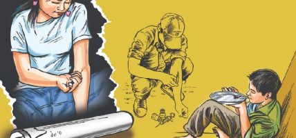 लागुऔषधसहित दुई जना पक्राउ