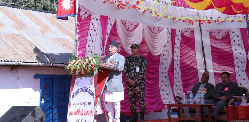 सम्मानजनक रोजगारी र आम्दानी नहुँदा गाउँ रित्तियो : राष्ट्रपति