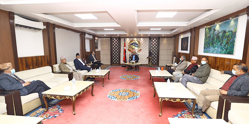 सत्ता गठबन्धनको बैठक निष्कर्ष विहीन