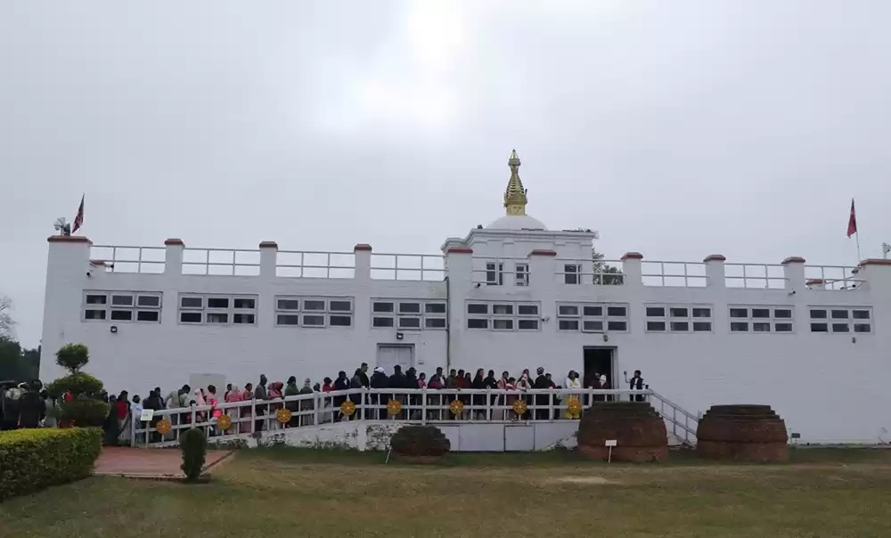 लुम्बिनीस्थित मायादेवी दानपेटिकाबाट एक करोड भेटी सङ्कलन