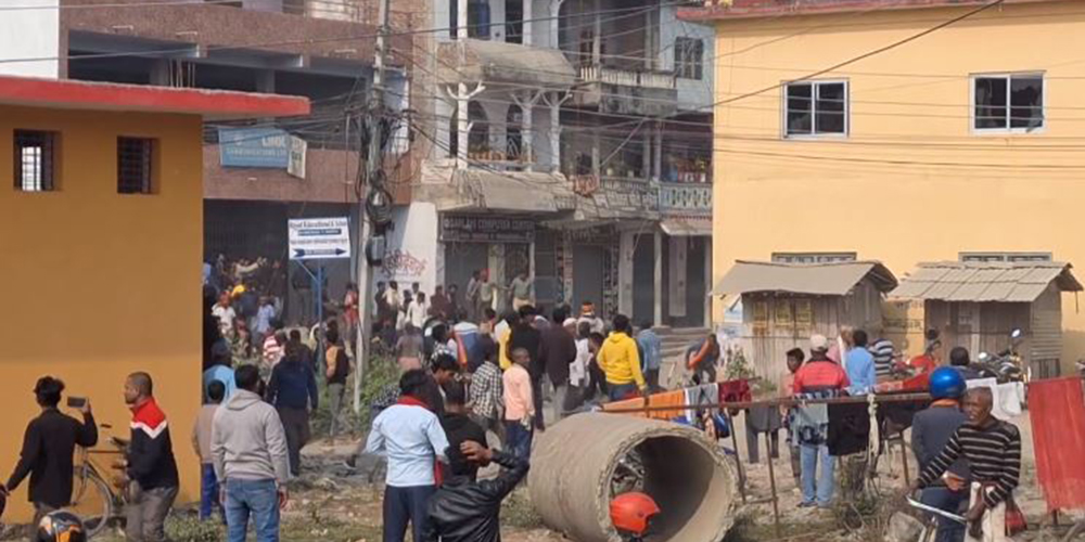 सर्लाहीको बरहथवामा कर्फ्युको समय सकियो निषेधाज्ञा जारी
