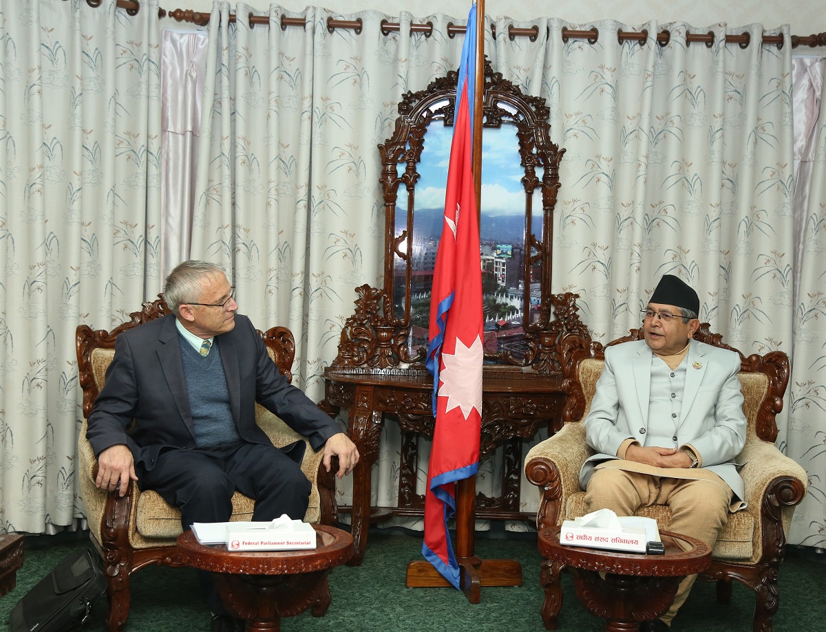 विपिन जोशीको रिहाइका लागि सभामुखले गरे इजरायलका राजदुतसंग अपिल