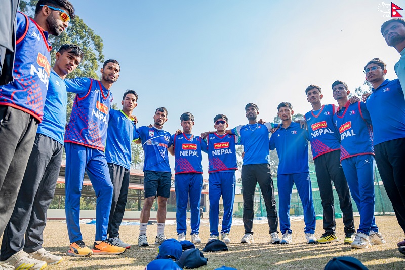 अभ्यास खेलमा अण्डर १९ नेपाली टोलीले आज वेस्ट इन्डिजसँग खेल्ने