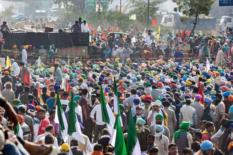 वार्ता असफल भएपछि भारतीय किसानद्वारा दिल्लीमा पुनः आन्दोलन सुरु