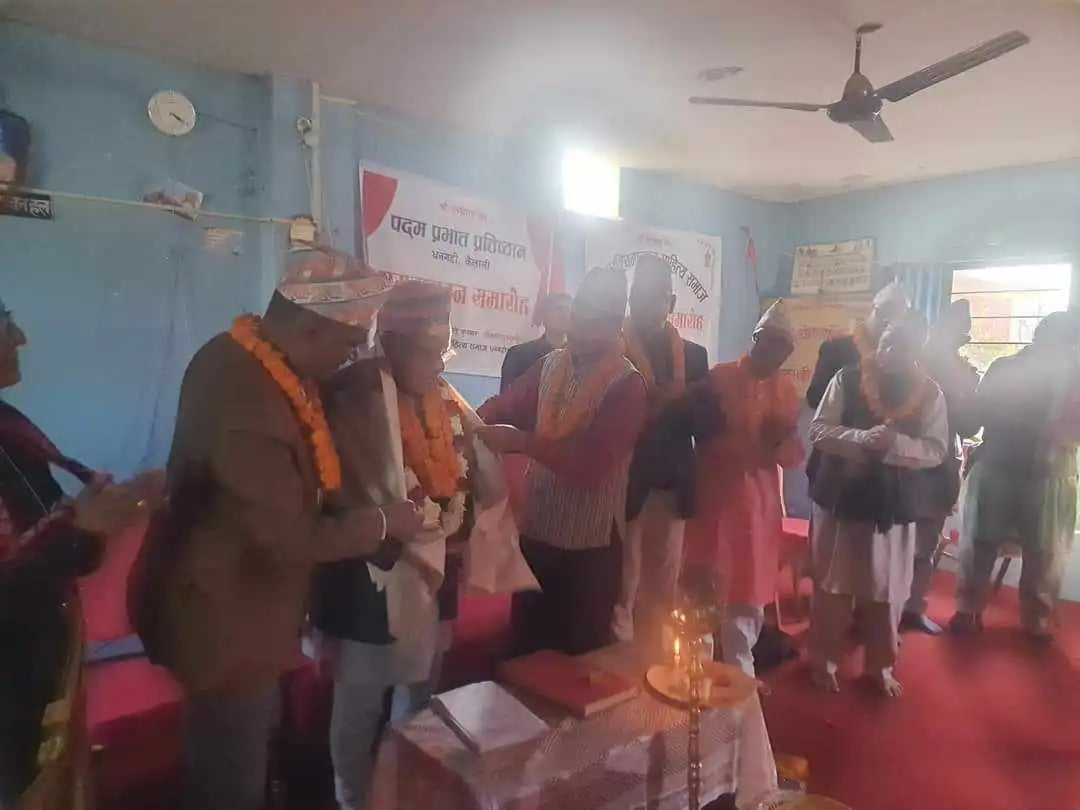 साहित्य समाजले गर्‍यो पूर्वप्रधानमन्त्री चन्दको भव्य स्वागत, आज नागरिक अभिनन्दन गरिँदै
