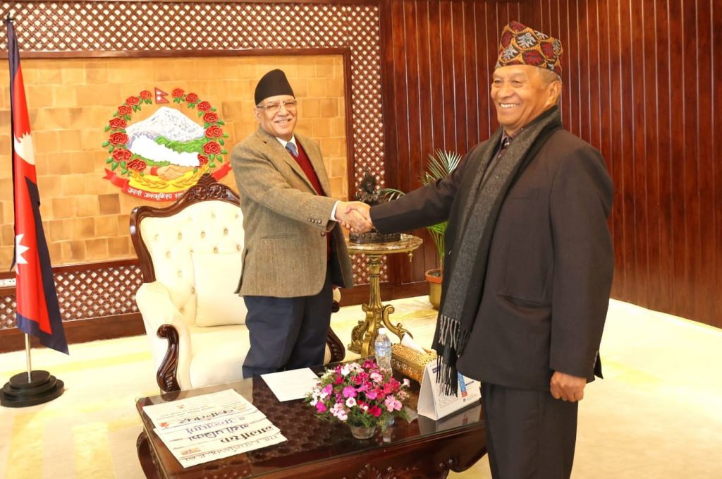 प्रधानमन्त्रीले नवनियुक्त उपकुलपति बराललाई दिए शुभकामना