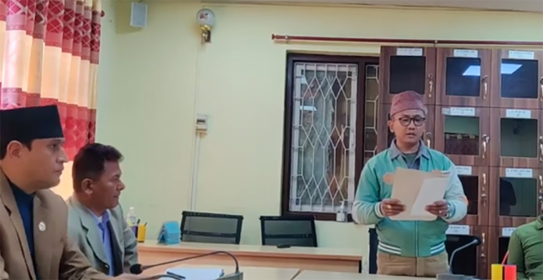 सहकारीपीडितको राज्यव्यवस्था समितिमा निवेदन