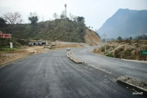 मुग्लिन पोखरा सडक: पूर्वी खण्डमा ५० र पश्चिम खण्डमा १७ प्रतिशत प्रगति