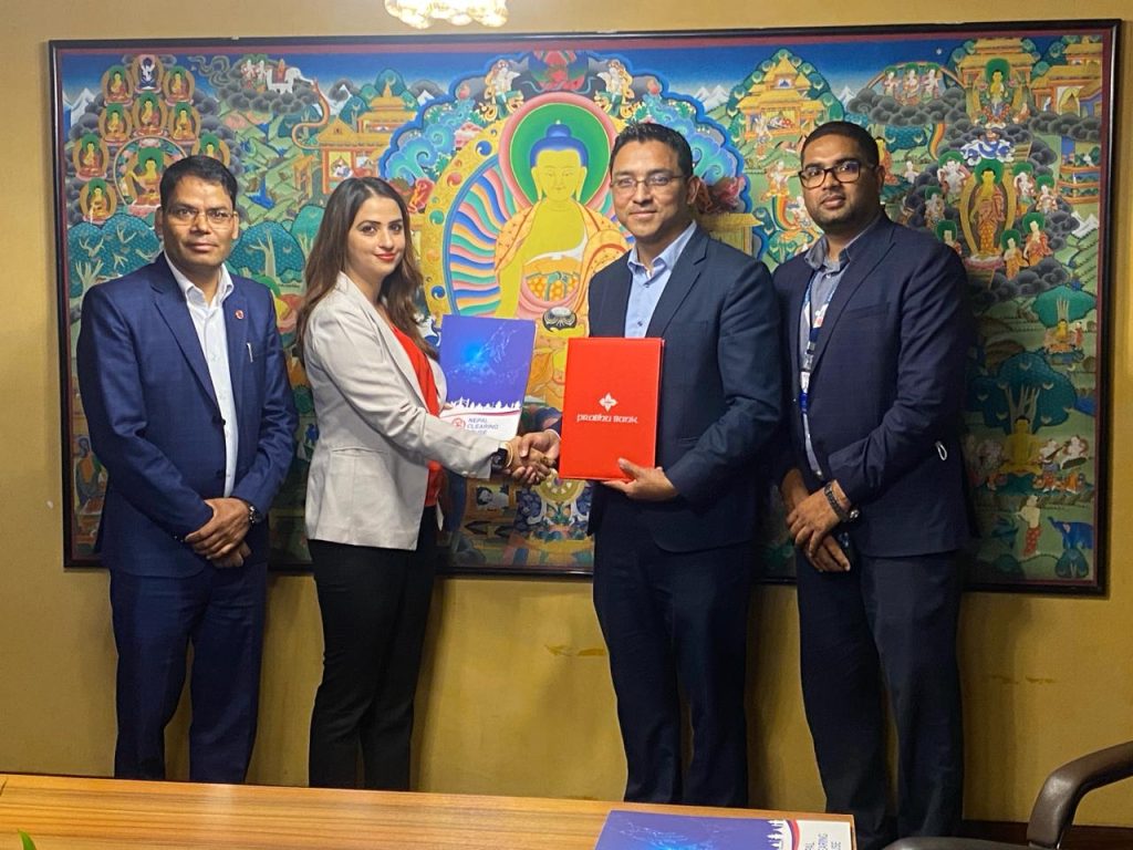 प्रभु बैंक लिमिटेड र नेपाल क्लियरिब हाउस (एनसीएचएल) विच अन्तर्देशीय सम्झौता