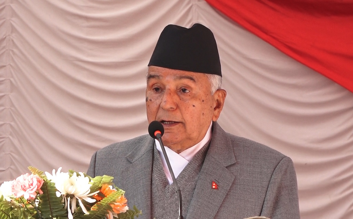 फागुपूर्णिमा (होली) ले आपसी सद्भाव कायम राख्न प्रेरणा मिलोस् : राष्ट्रपति पौडेल