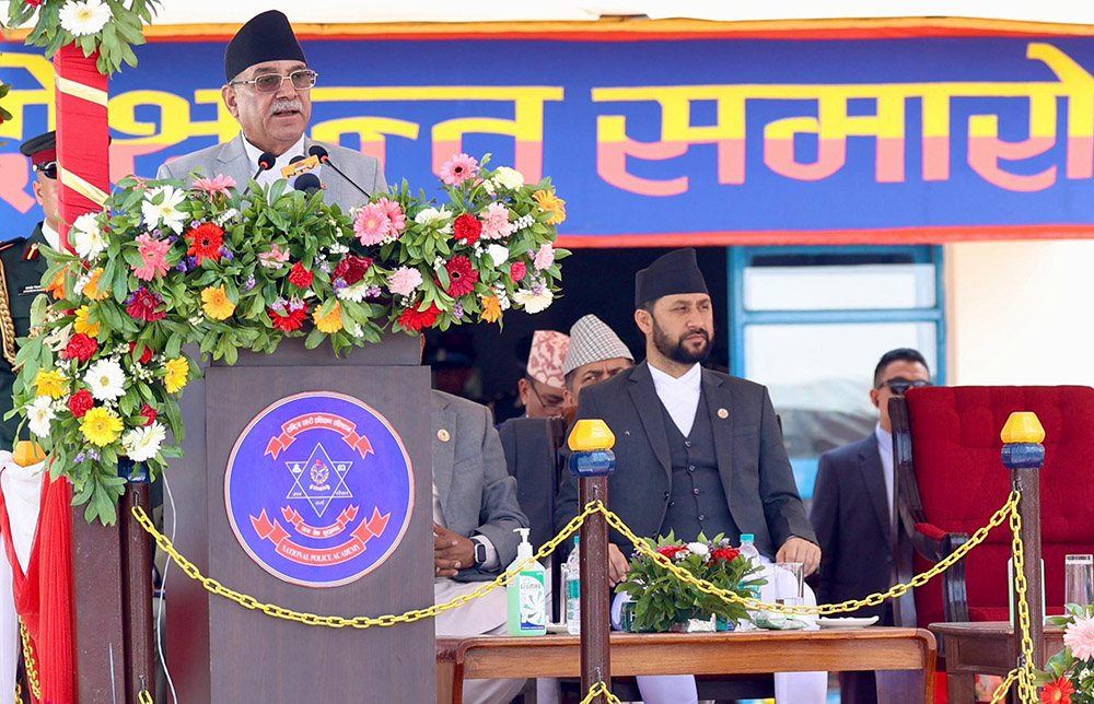 प्रहरीले आफ्नो दायित्वलाई कुशलतापूर्वक निर्वाह गर्दै आएको छ- प्रधानमन्त्री