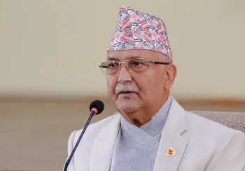 अध्यक्ष ओलीद्वारा केन्द्रीय सदस्यलाई सपथ