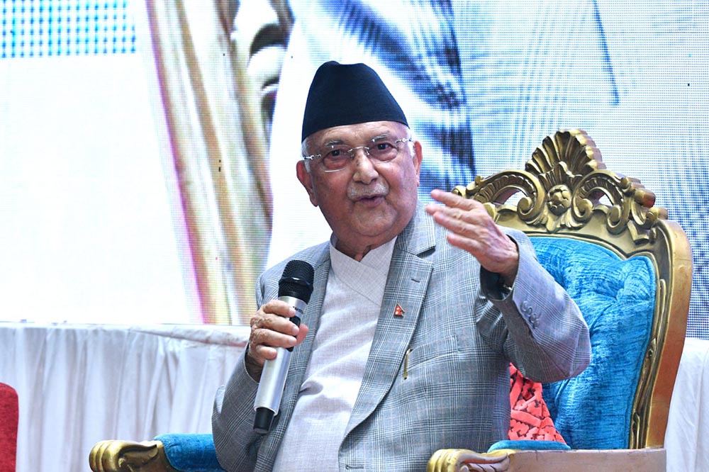 बाघको संख्या निश्चित सीमामा कायम गर्नुपर्छ-प्रधानमन्त्री ओली