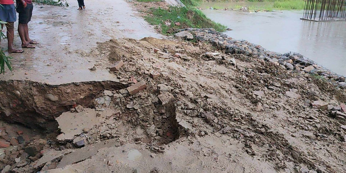 मकवानपुरमा बाढीपहिरोबाट एक अर्ब ६९ लाख बढीको क्षति