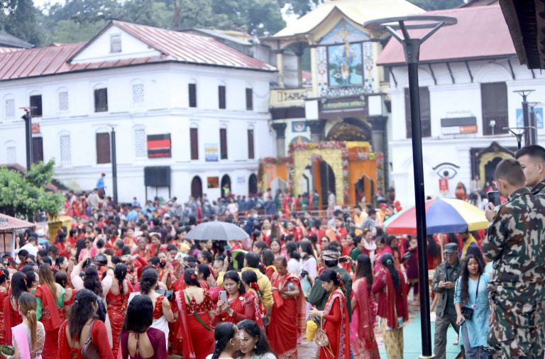 पशुपति क्षेत्रमा तीज पर्वको तयारी