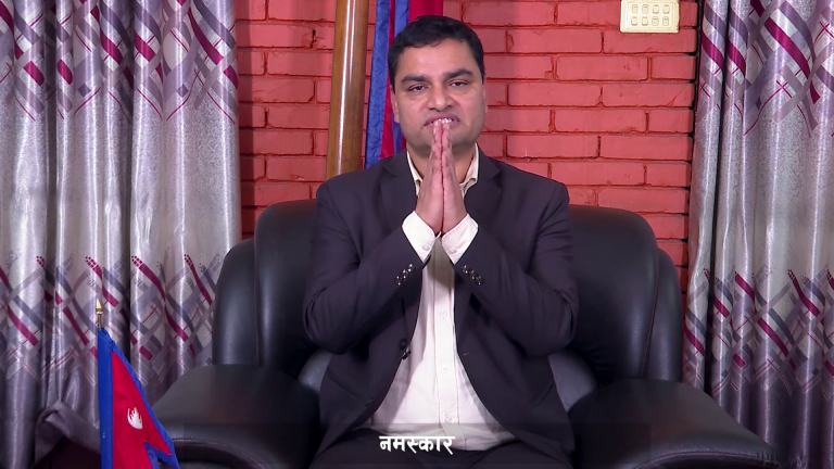 विपद् प्रभावित क्षेत्रमा स्वास्थ्य सजगता सम्बन्धमा माननीय स्वास्थ्य तथा जनसंख्या मन्त्री प्रदीप पौडेल