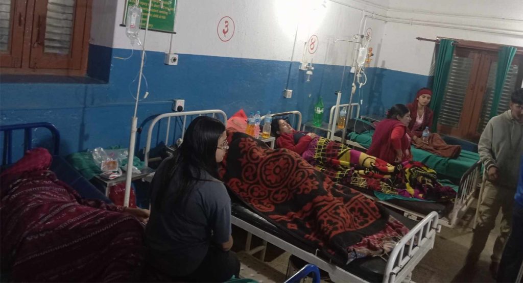 प्रसाद खाँदा बिरामी हुनेको सङ्ख्या ३५ पुग्यो