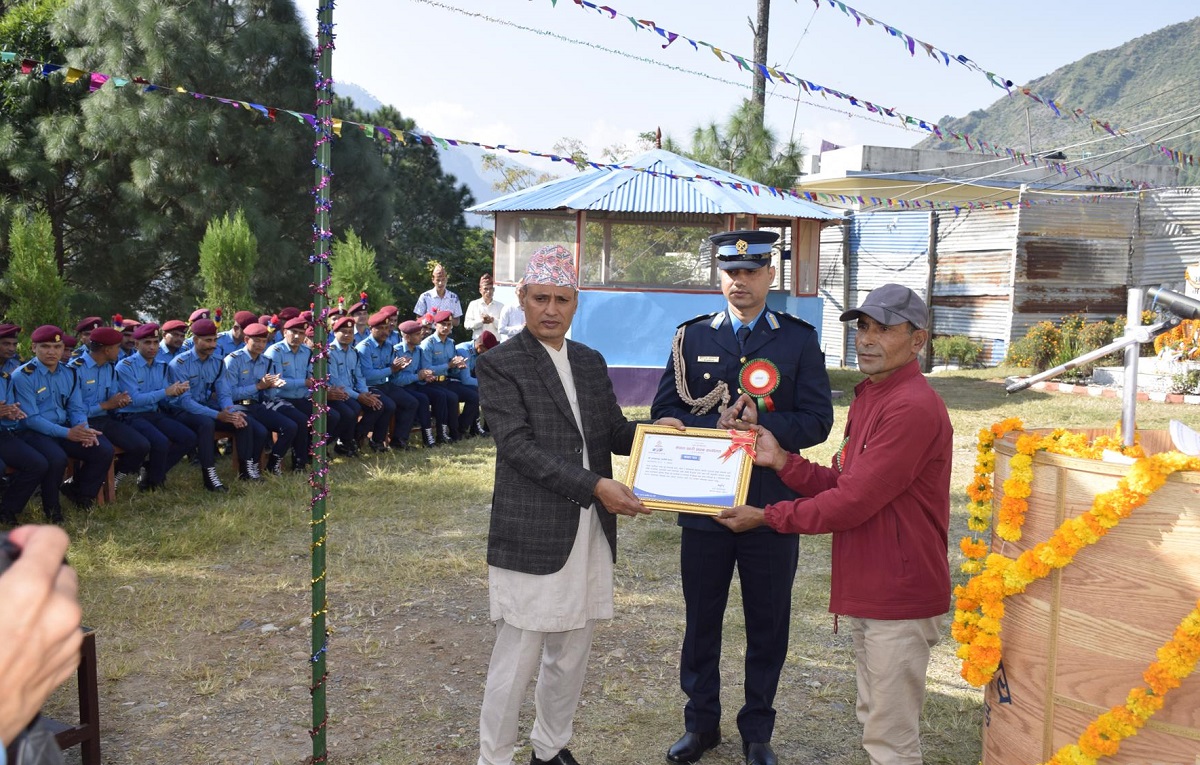 जग्गादातालाई सम्मान