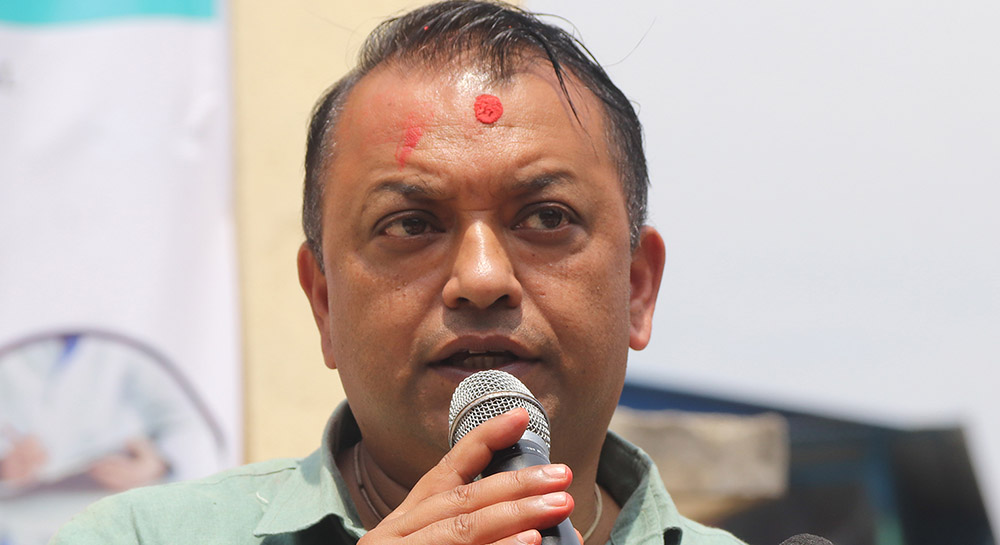गगन थापाले भने-बीआरआई सम्झौताबारे एमालेसँग साझा धारणा बनाएर अघि बढ्छौँ
