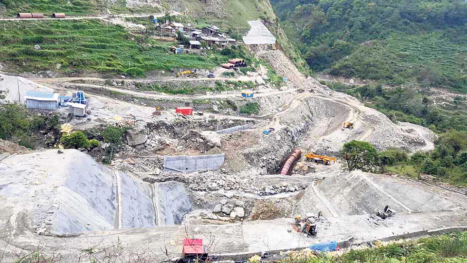 Power from Sanjen Hydropower Project connected to national grid